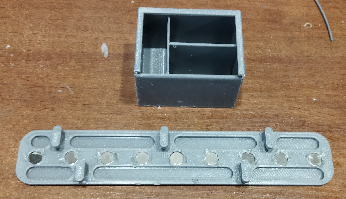 Duvar organizatörü. Devam. (Plastik Aparattır!!!)