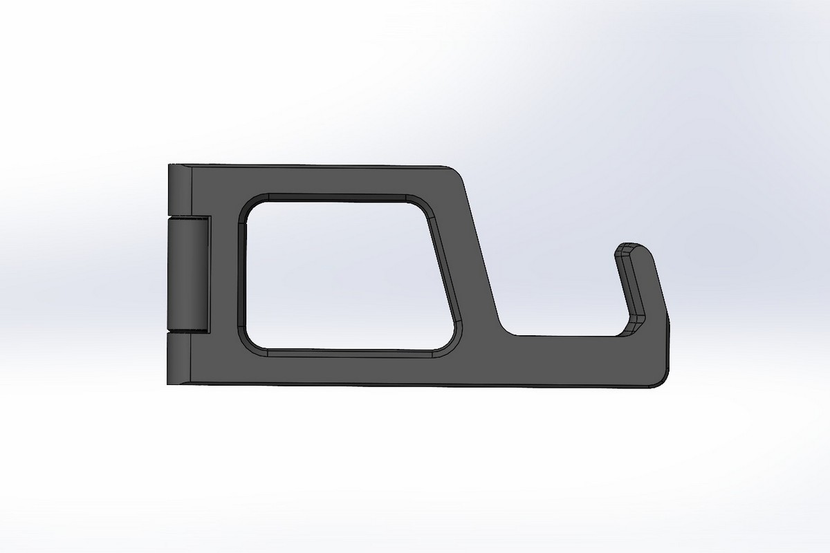 Taşınabilir Telefon Stand 70 x 30 x 6 mm (Plastik Aparattır!!!)