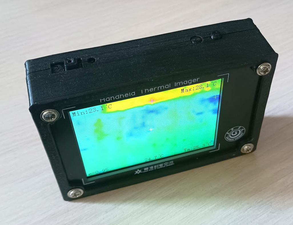 Çin termal görüntüleyicisi için Kolordu MLX90640 (Plastik Aparattır!!!)