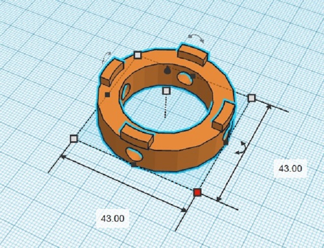 32 mm'lik bir iplik ile arka yıldızların sökülmesinin (kaldırılmasının) anahtarı (Plastik Aparattır!!!)