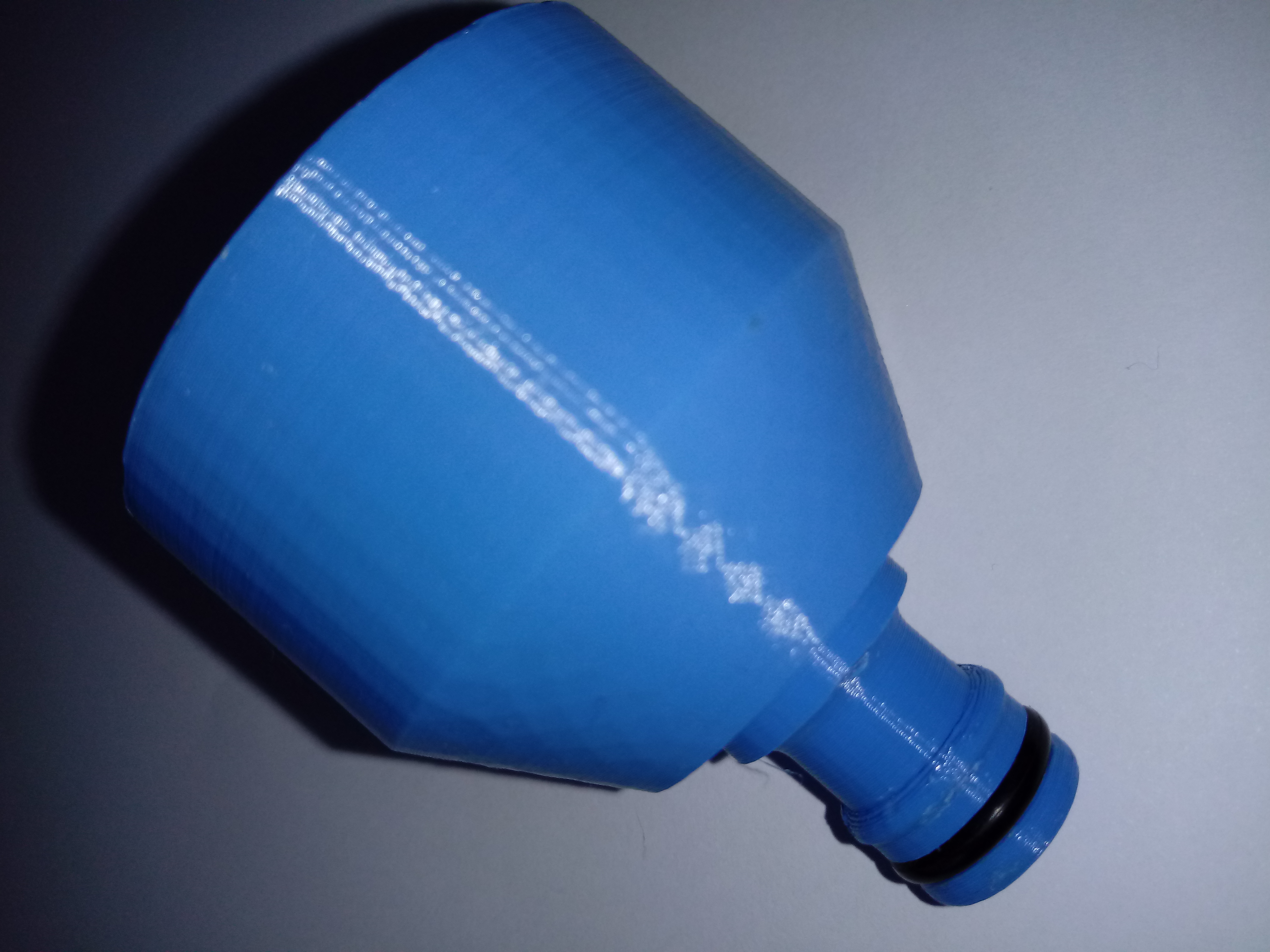 1 ve 1/4" dişliden hızlı bağlantıya kadar adaptör (Plastik Aparattır!!!)