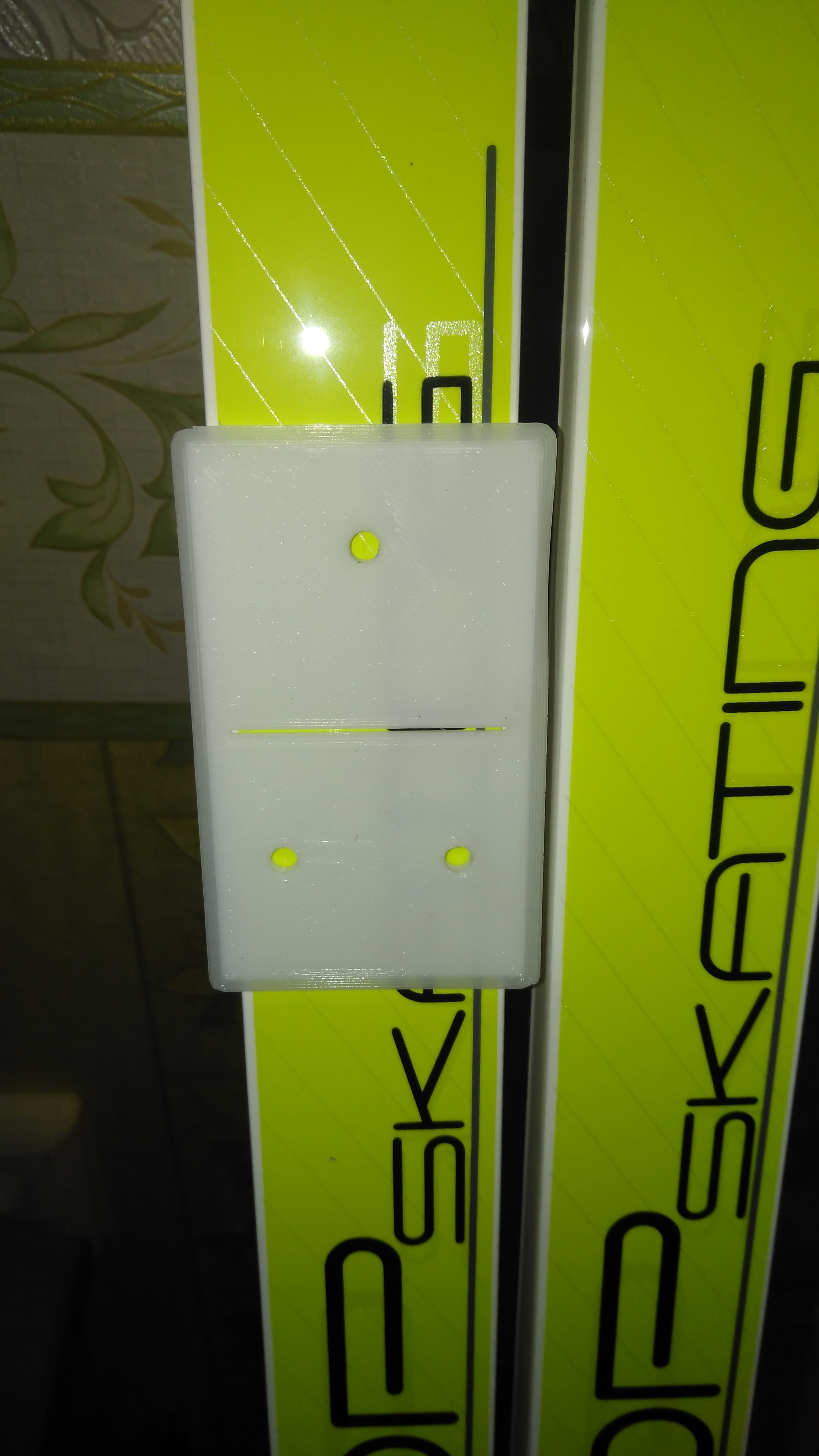 3d модель Шаблон для крепления NNN (ELMA) на лыжи. для 3d принтера ...