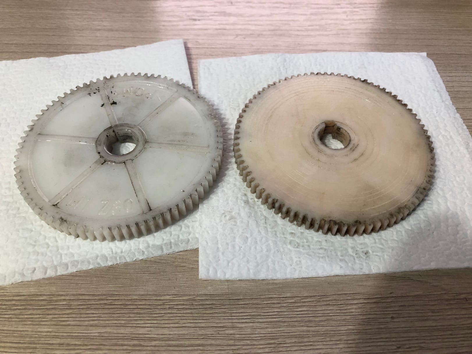 Çinli torna 80mm için dişli (Plastik Aparattır!!!)