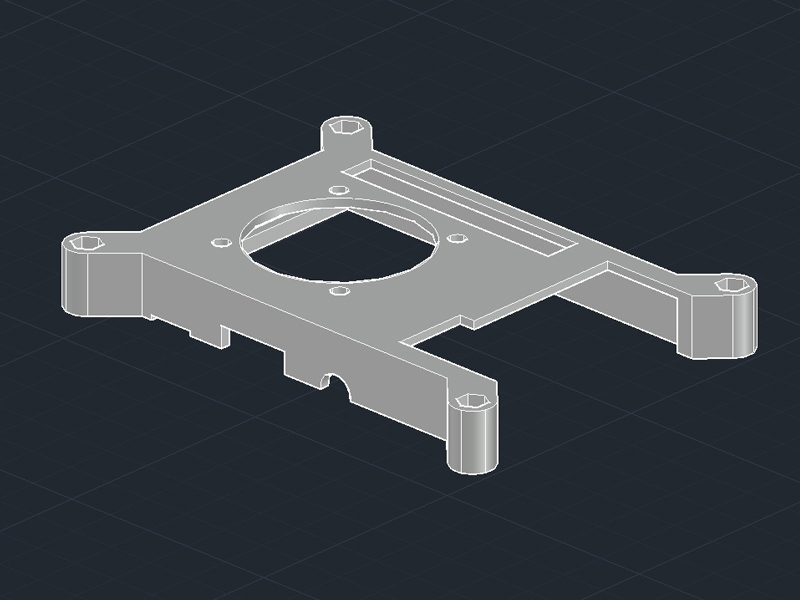 Raspberry PI 3 için kılıf (Plastik Aparattır!!!)