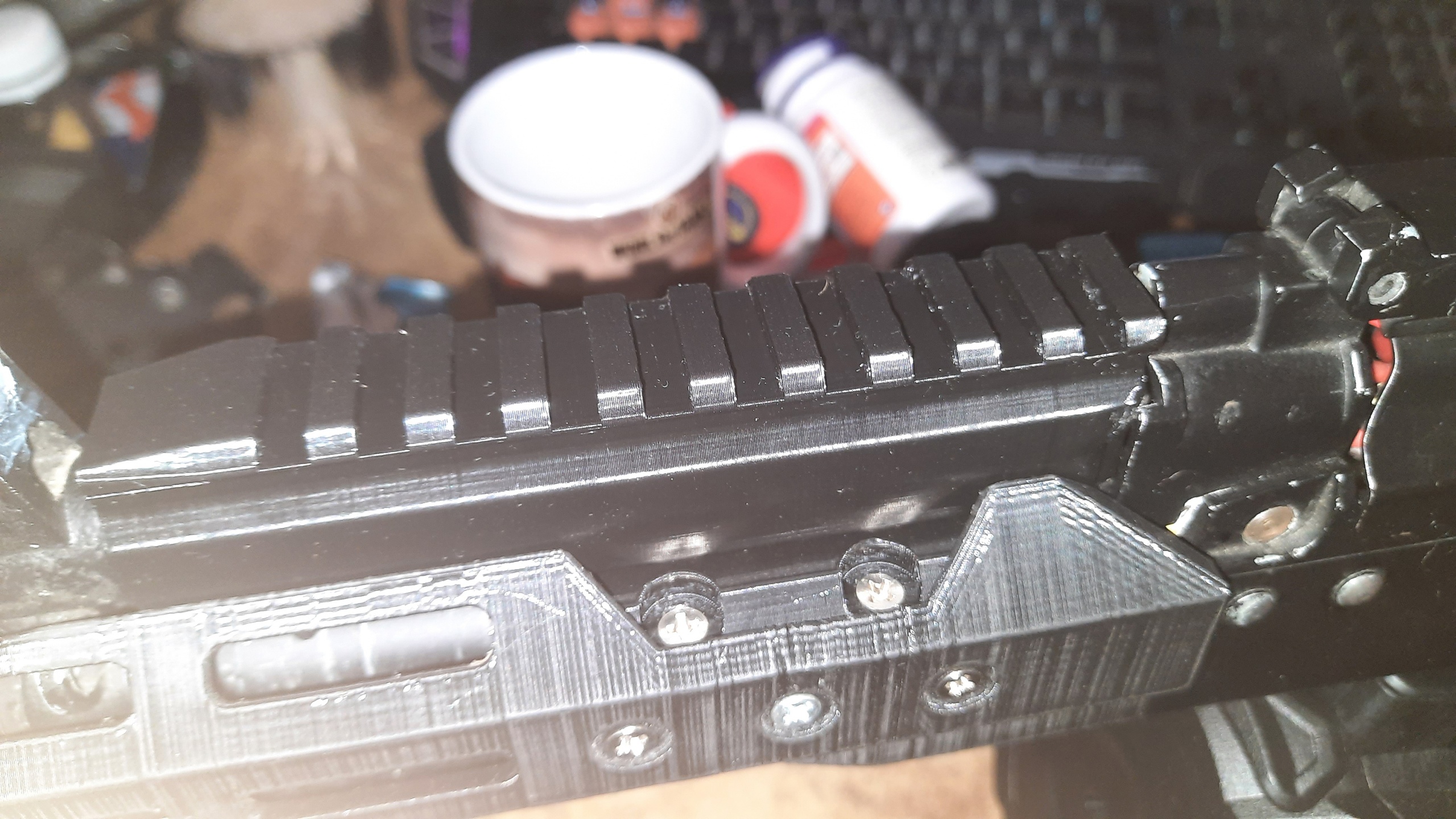 Cyma AKS-74U'da Tsevo M-Lok (Plastik Aparattır!!!)