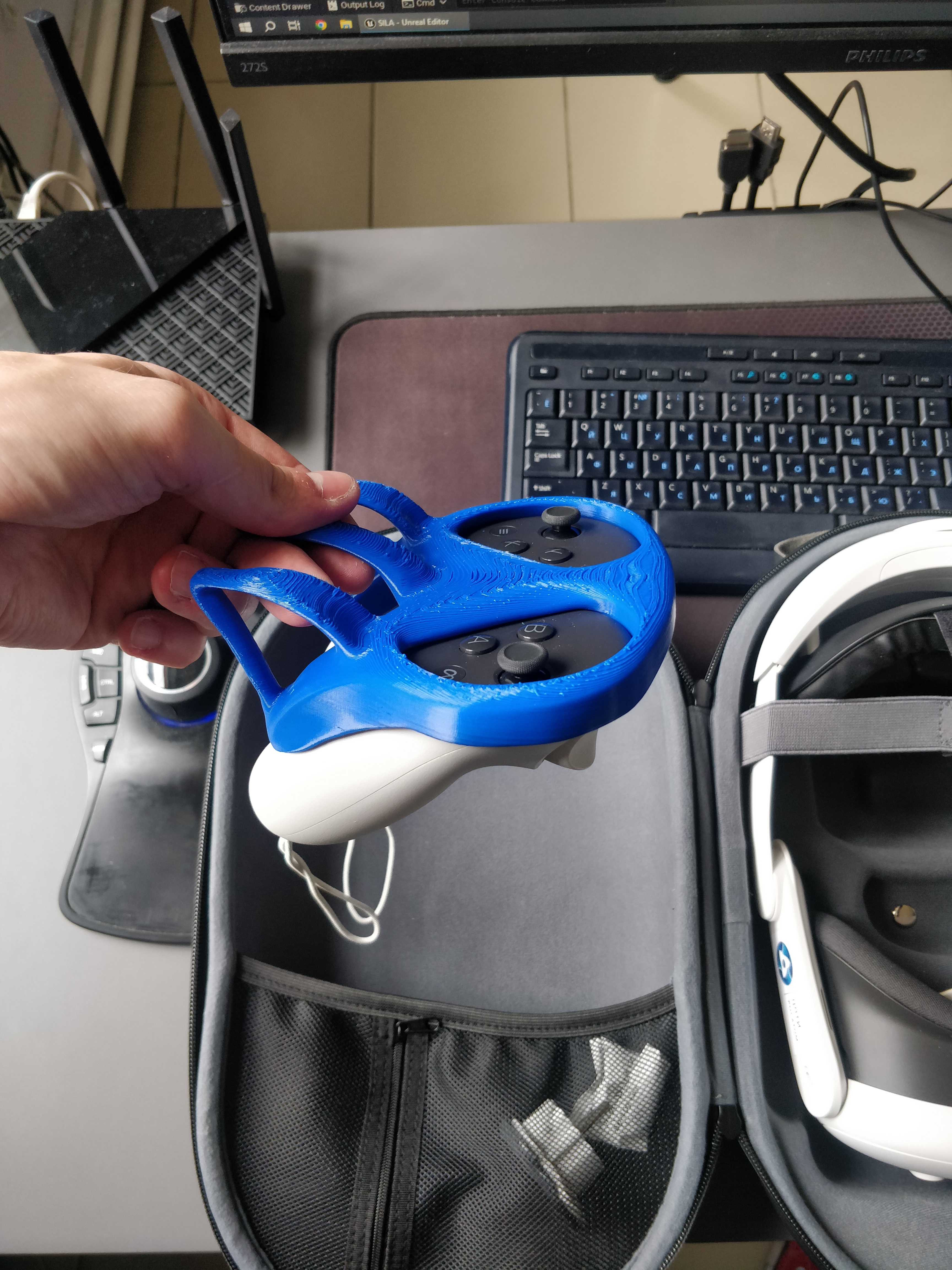 Quest 3 için Denetleyici Sahipleri (Çanta Adaptörü) (Plastik Aparattır!!!)