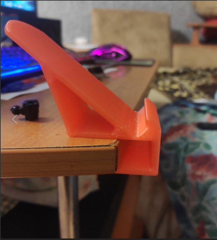 Masa üstü sunta bir telefon için üst (Plastik Aparattır!!!)