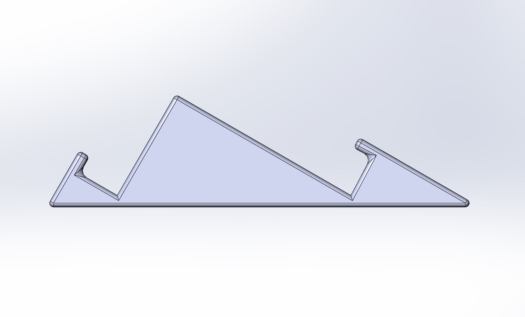 İki taraflı telefon standı. 30 ve 60 derece eğin. (Plastik Aparattır!!!)