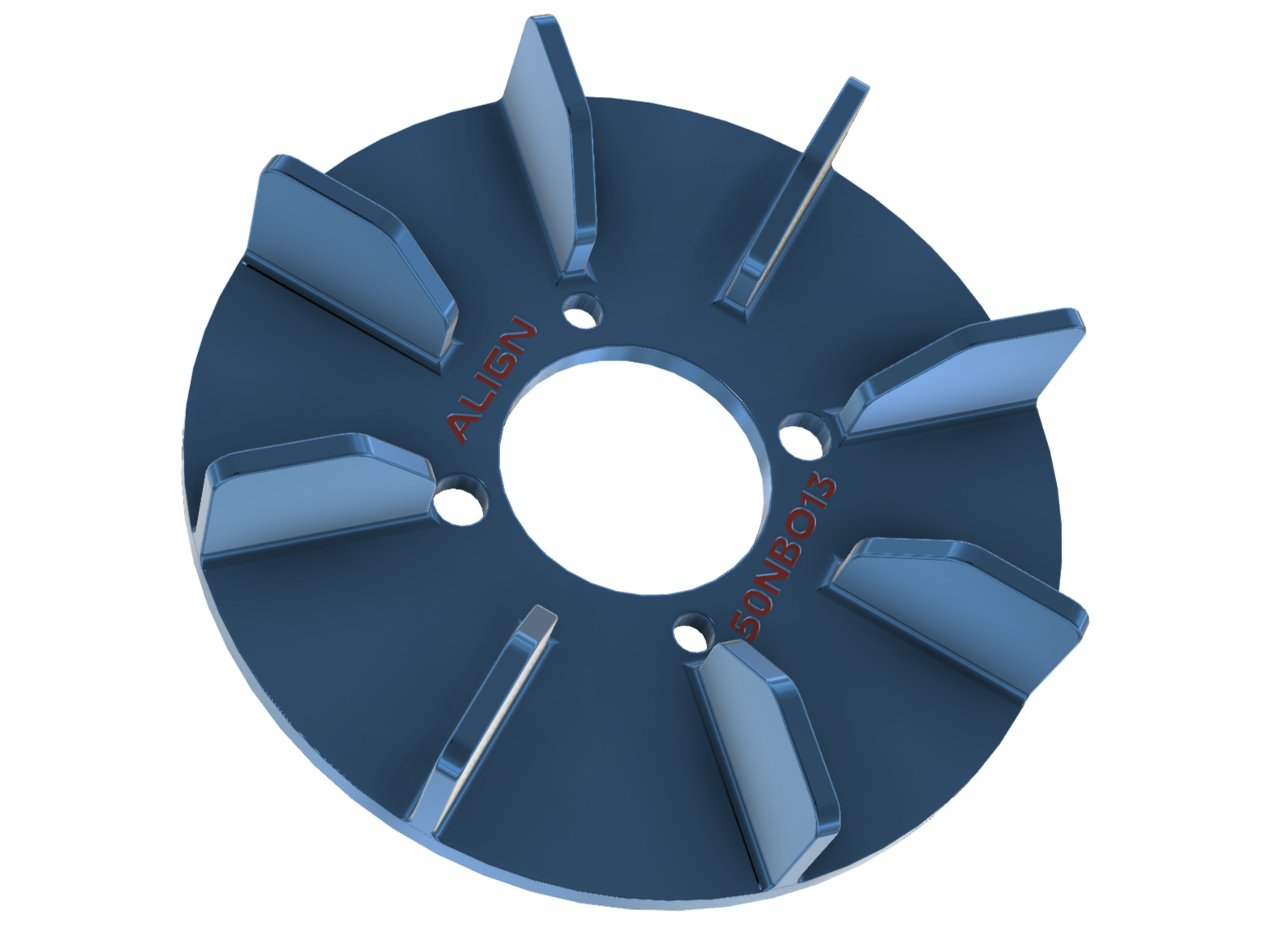 T-Rex 600n Radyo Kömür Fanını Hizalayın (Plastik Aparattır!!!)