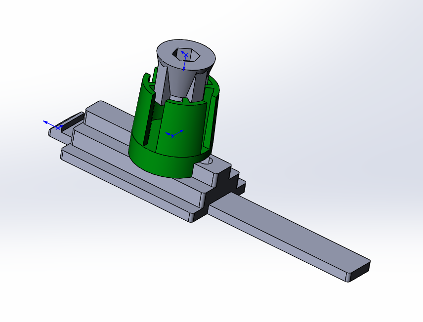 3d модель держателя. STG PM-35.