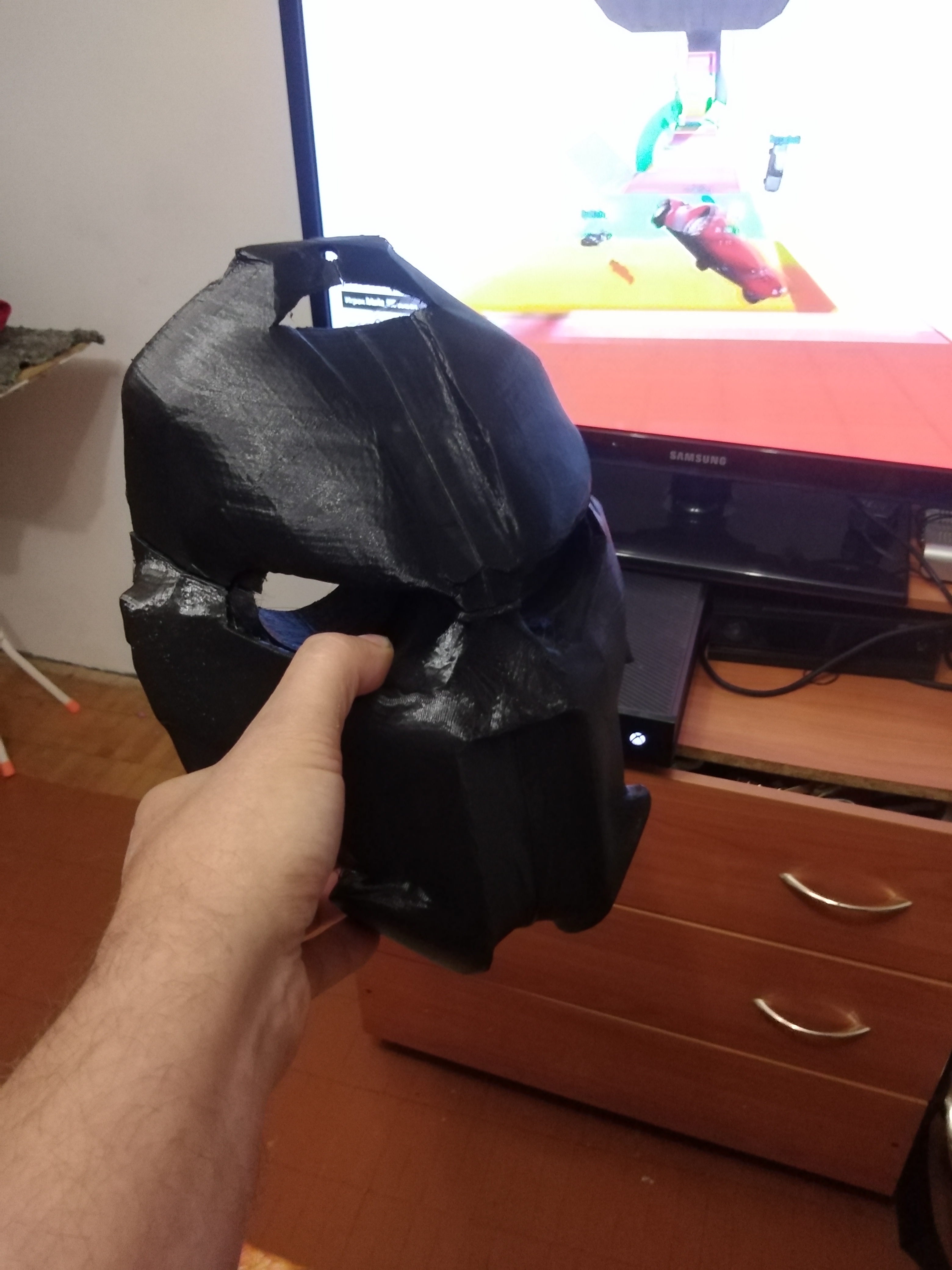 Streetfighter tarzında motosiklet için sokak maskesi (Plastik Aparattır!!!)