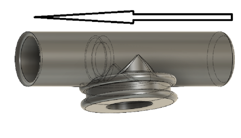 Erektil tipte basınç sensörü (akvaryum filtresinin kirlenme derecesi). Dış filtrenin çıkışına. D 13 mm. (Plastik Aparattır!!!)