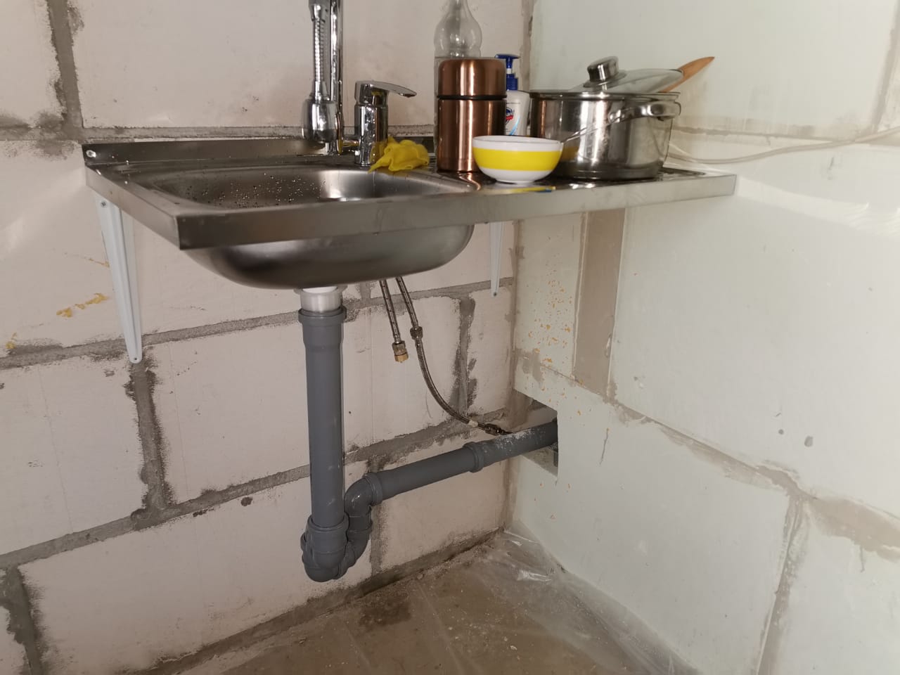 50 mm boruya lavabo çıkışı için adaptör (Plastik Aparattır!!!)