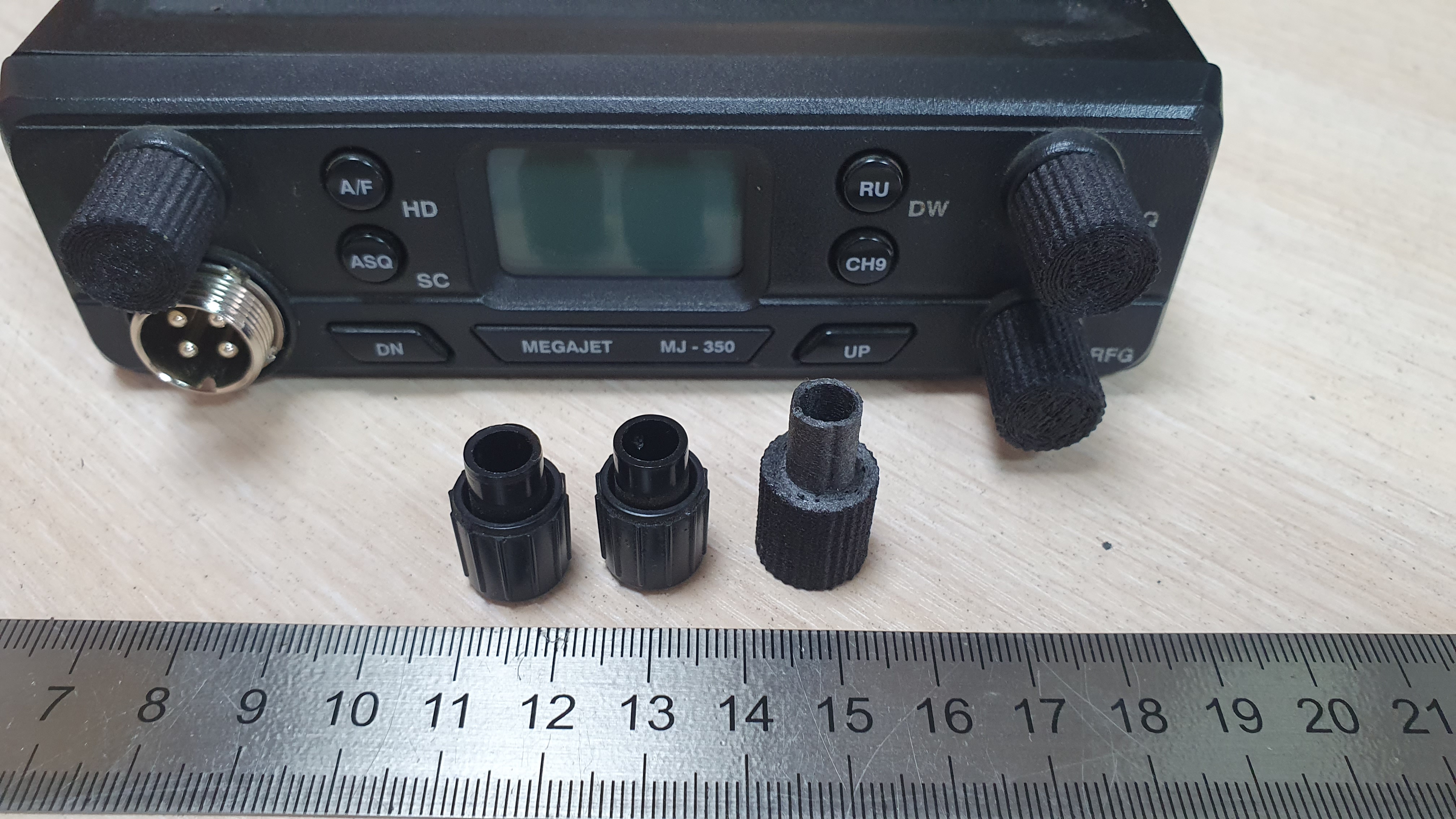 Penettiometre sapı - Walkie için Hacim Kontrolü -Talkie (Plastik Aparattır!!!)