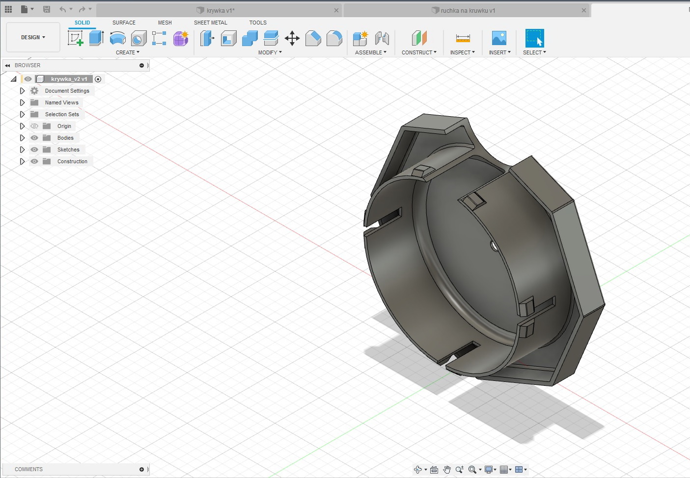 Bir sürahi için kapak (Plastik Aparattır!!!)
