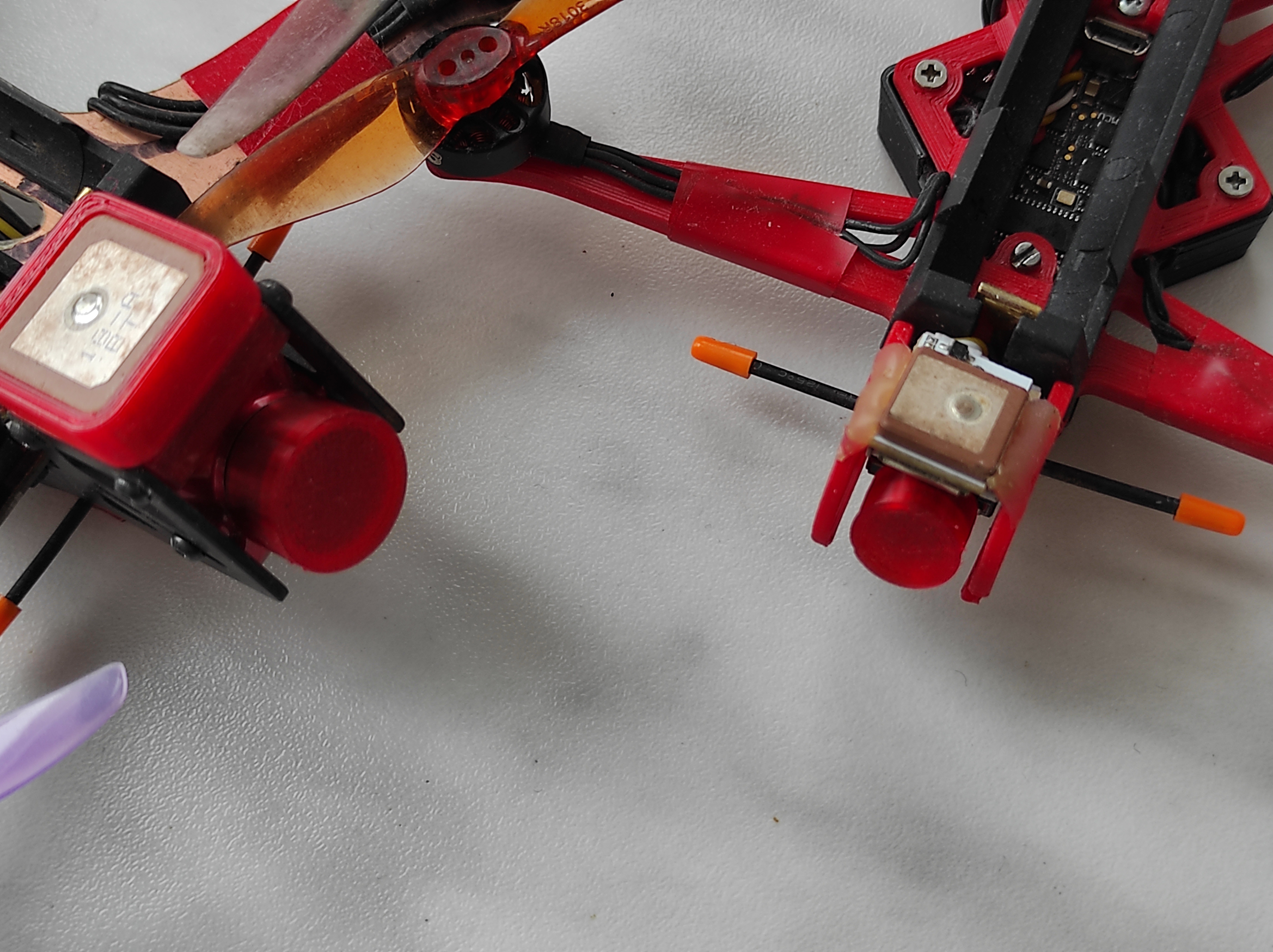 Lensler f9 ve 14mm kurs odaları için kapaklar fpv (Plastik Aparattır!!!)