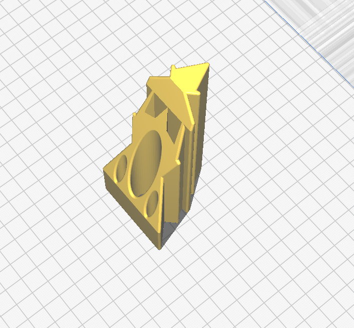 Bir boşluk için bir departmanla tablet standı (Plastik Aparattır!!!)