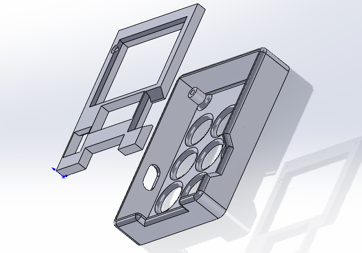 3d модель Корпус для китайского тестера GM328A для 3d принтера ...