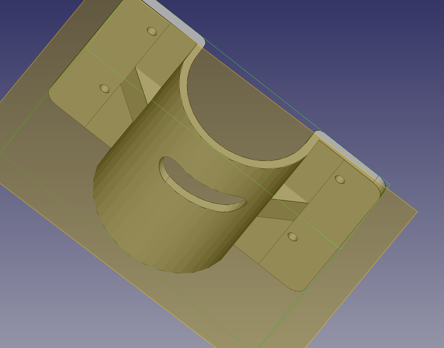 Kayak için bir çocuk arabası için motor tutucu (Plastik Aparattır!!!)