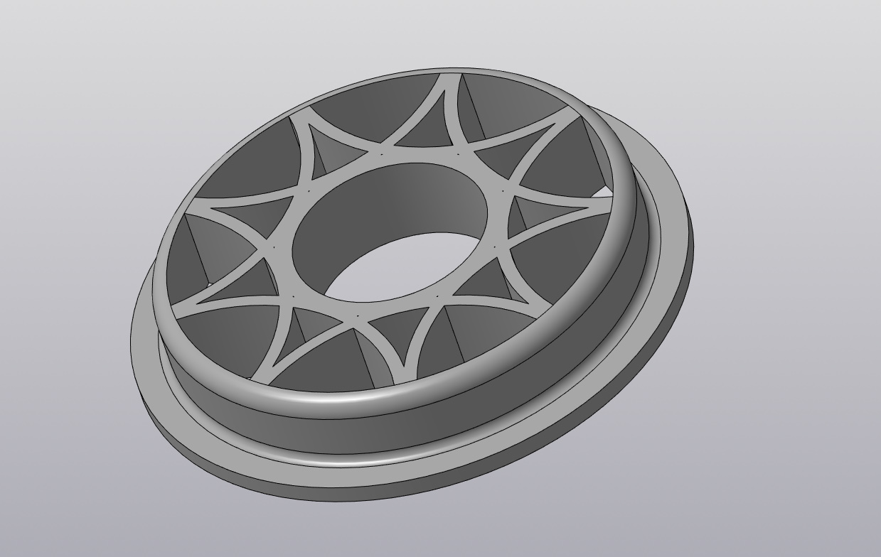 3д модель шкива