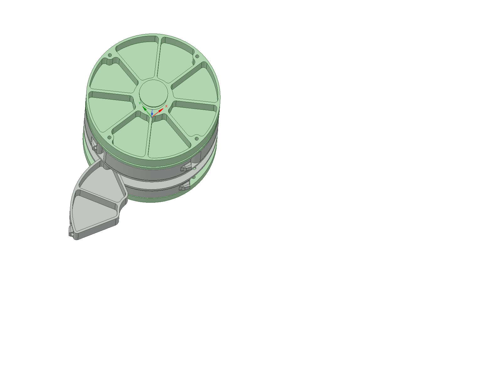 Yuvarlak kesit bölümü (Plastik Aparattır!!!)