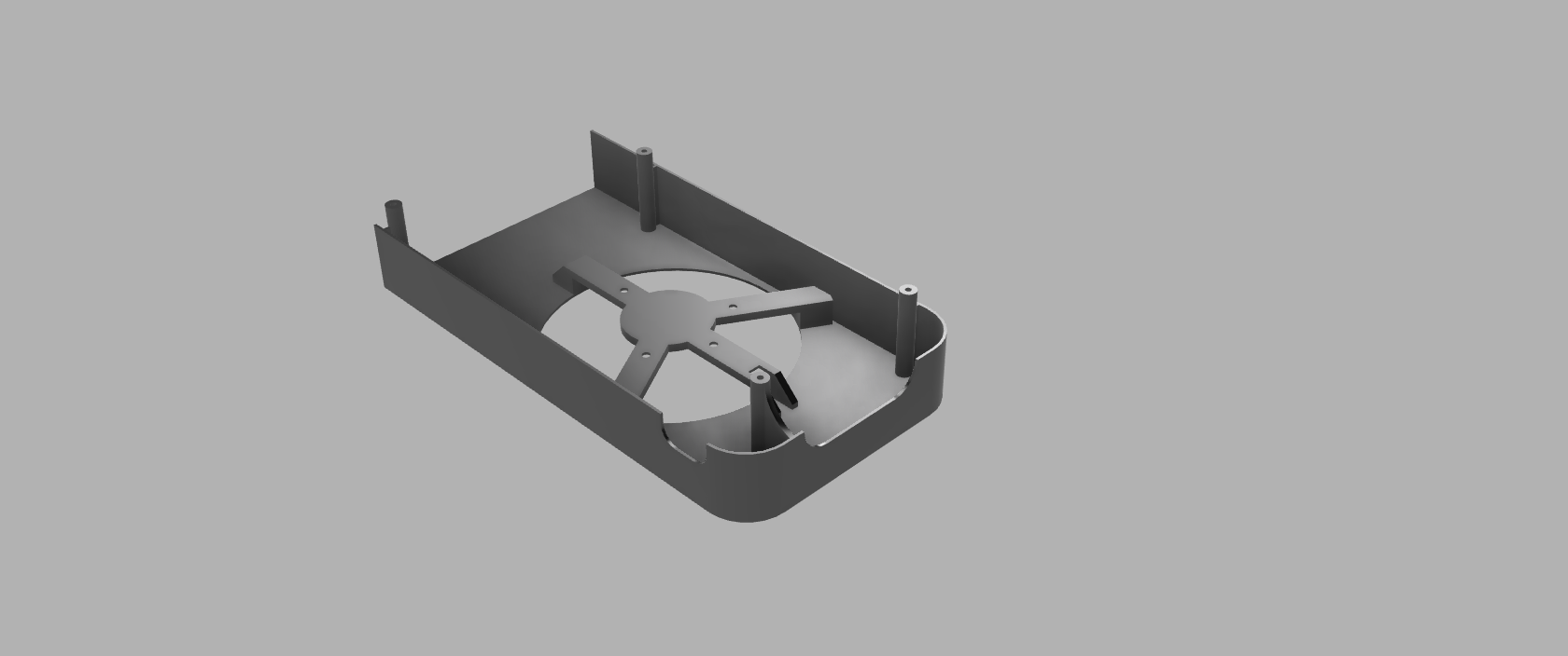 GeForce 660 ekran kartı için fan kapağı (Plastik Aparattır!!!)