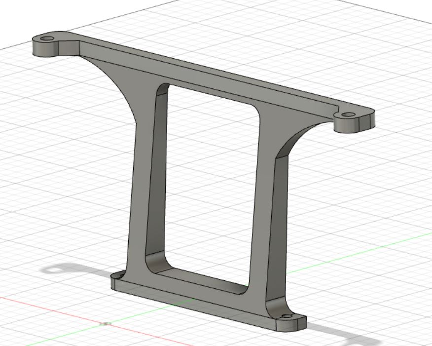 3d модель Стойка для ParaLed матрицы в принтер ANYCUBIC Photon для 3d ...