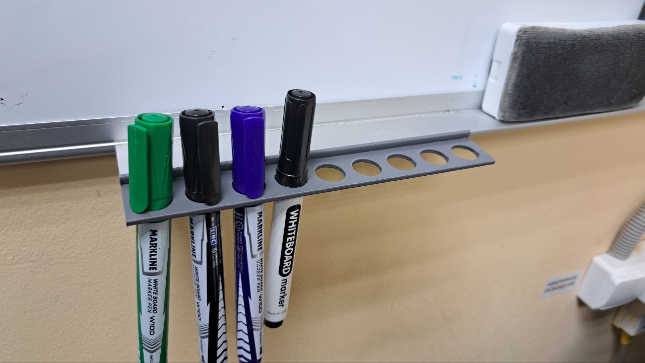 Beyaz tahta için işaretleyici tutucu (Plastik Aparattır!!!)