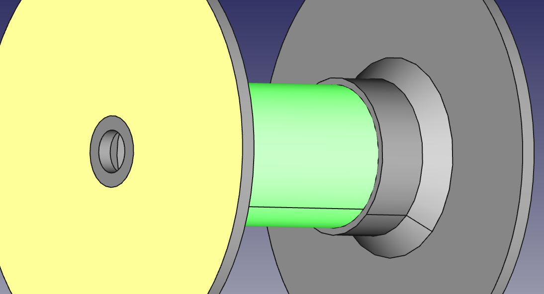 plastik şişe ve polipropilenden yapılmış makara (Plastik Aparattır!!!)