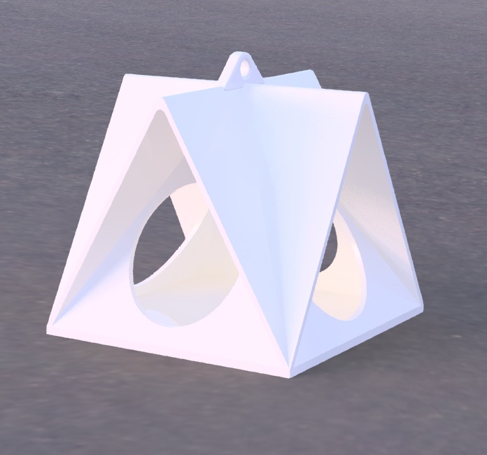 Küçük kuşlar için besleyici (Plastik Aparattır!!!)