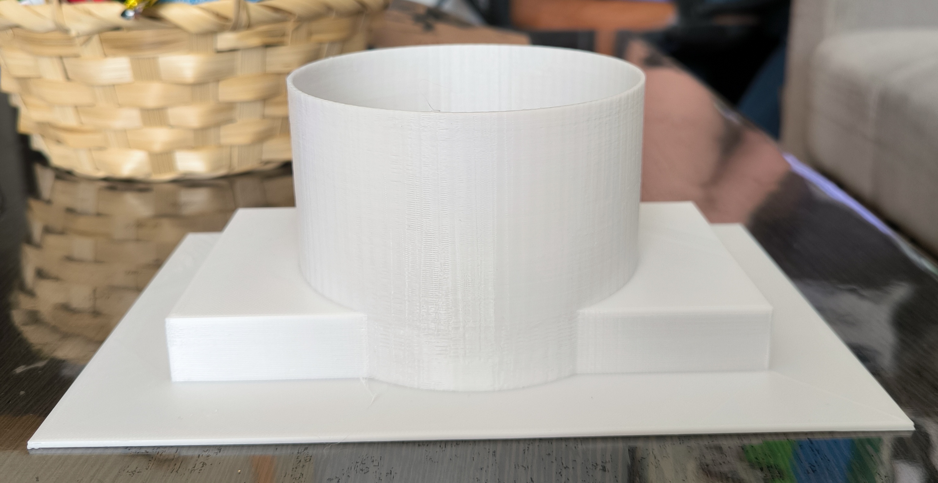 110 mm borunun altındaki bosh kaput için adaptör (Plastik Aparattır!!!)