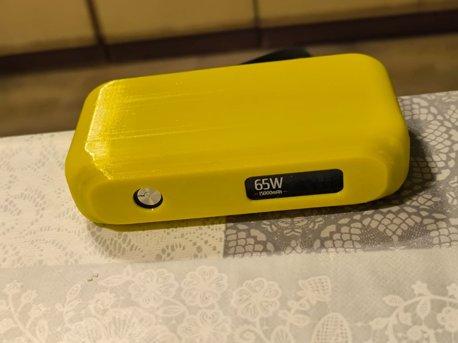 Pil için TPU kılıf (Güç Bankası) Essager 15000mAh 65W (Plastik Aparattır!!!)