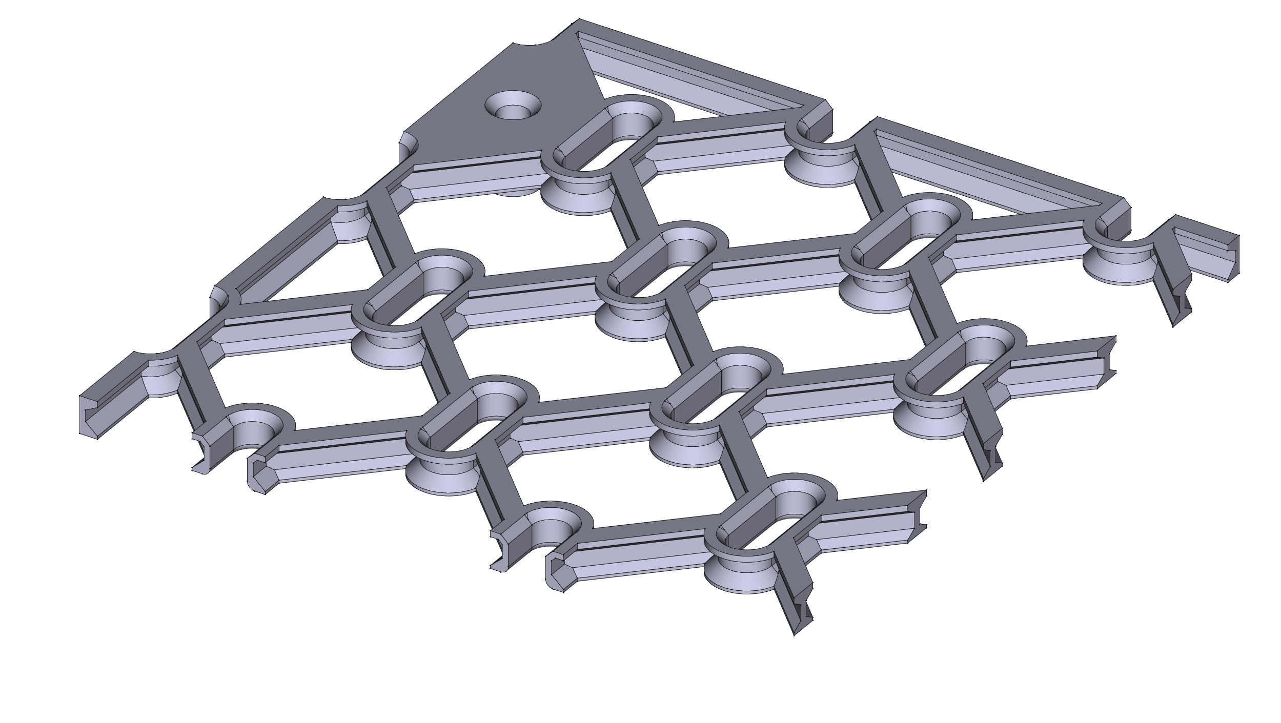 Ultra hafif saklama paneli Ikea skadis (Plastik Aparattır!!!)