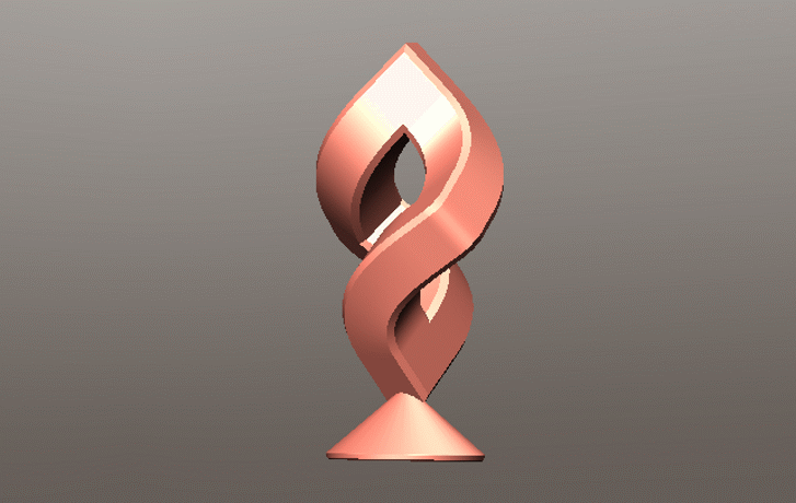 Geometrik heykel_3 (Plastik Aparattır!!!)
