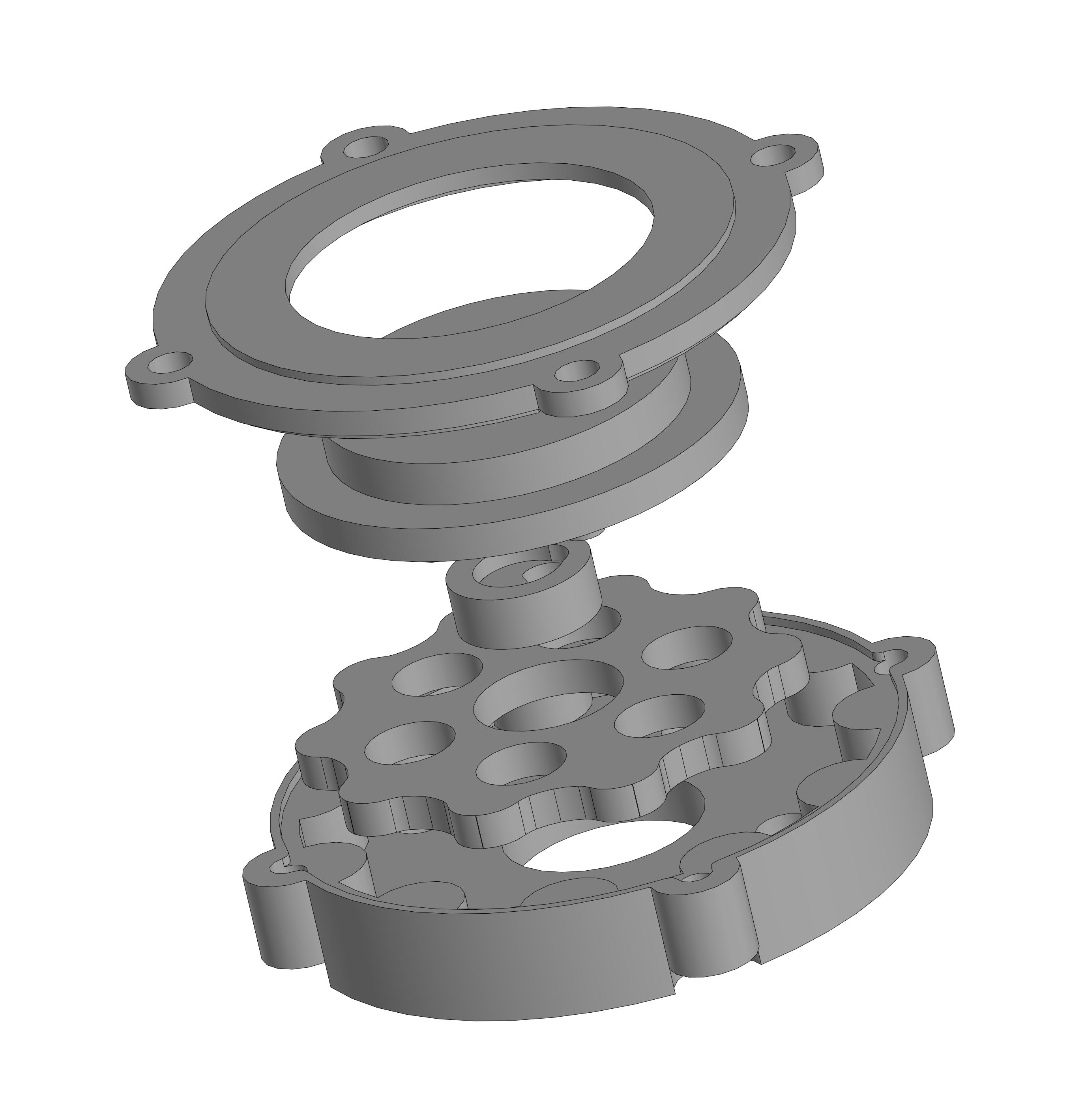 Dalga şanzımanı 1/10 + modüler. (Plastik Aparattır!!!)