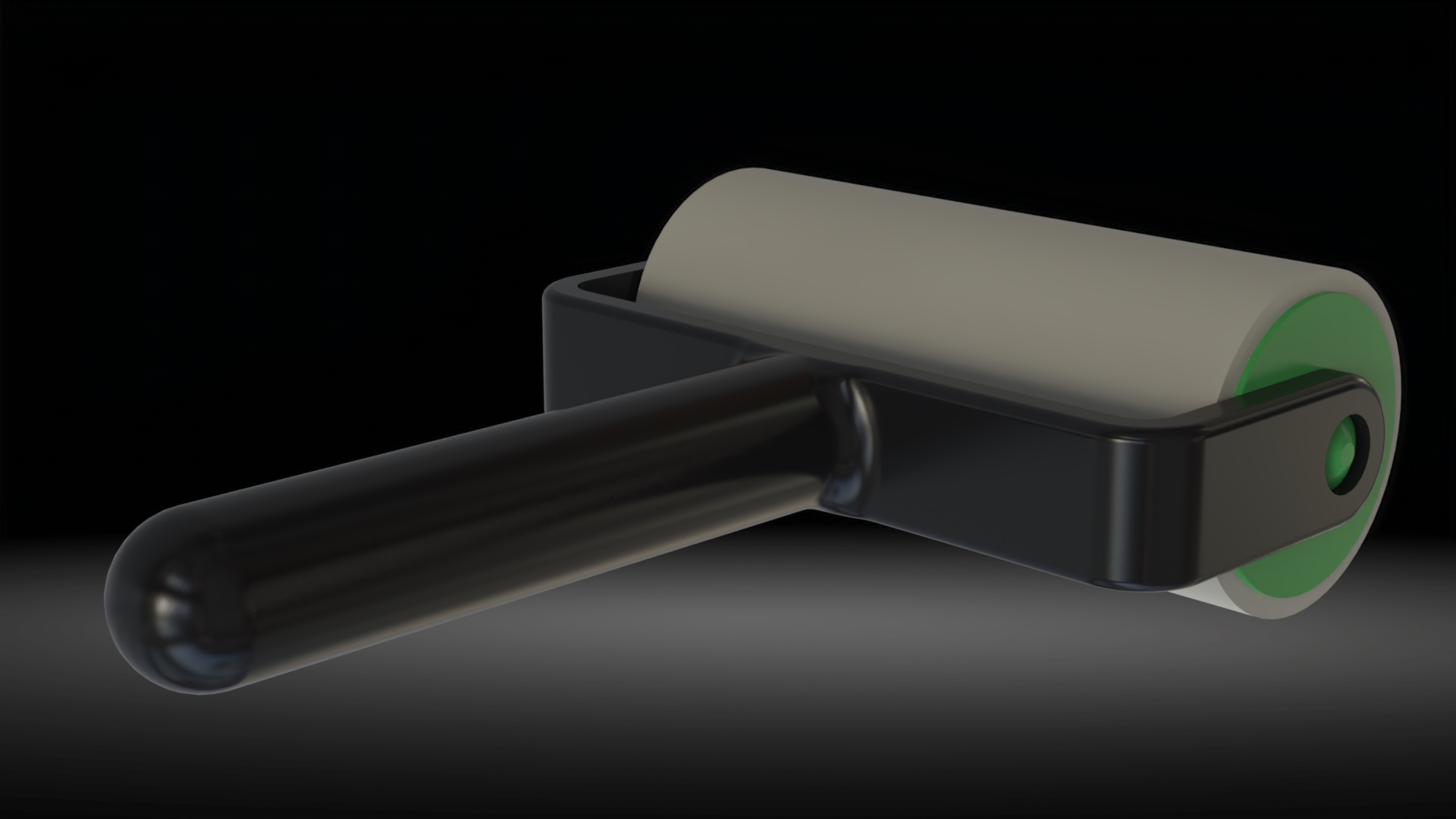 Yün temizleme rulosu tutucusu (Plastik Aparattır!!!)