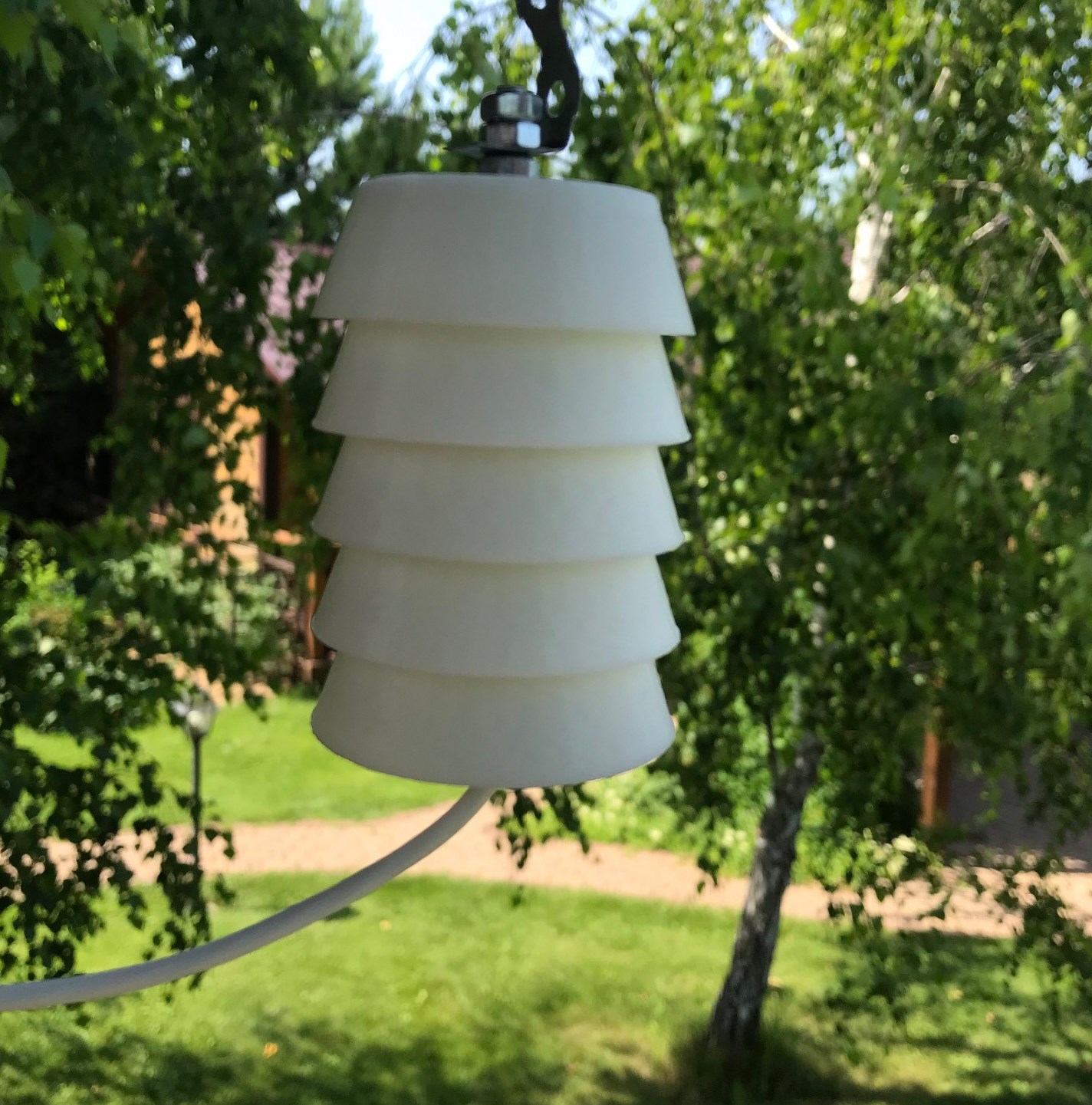 Sokak Sıcaklık Sensörü Örneği (Stevenson ekranı) (Plastik Aparattır!!!)