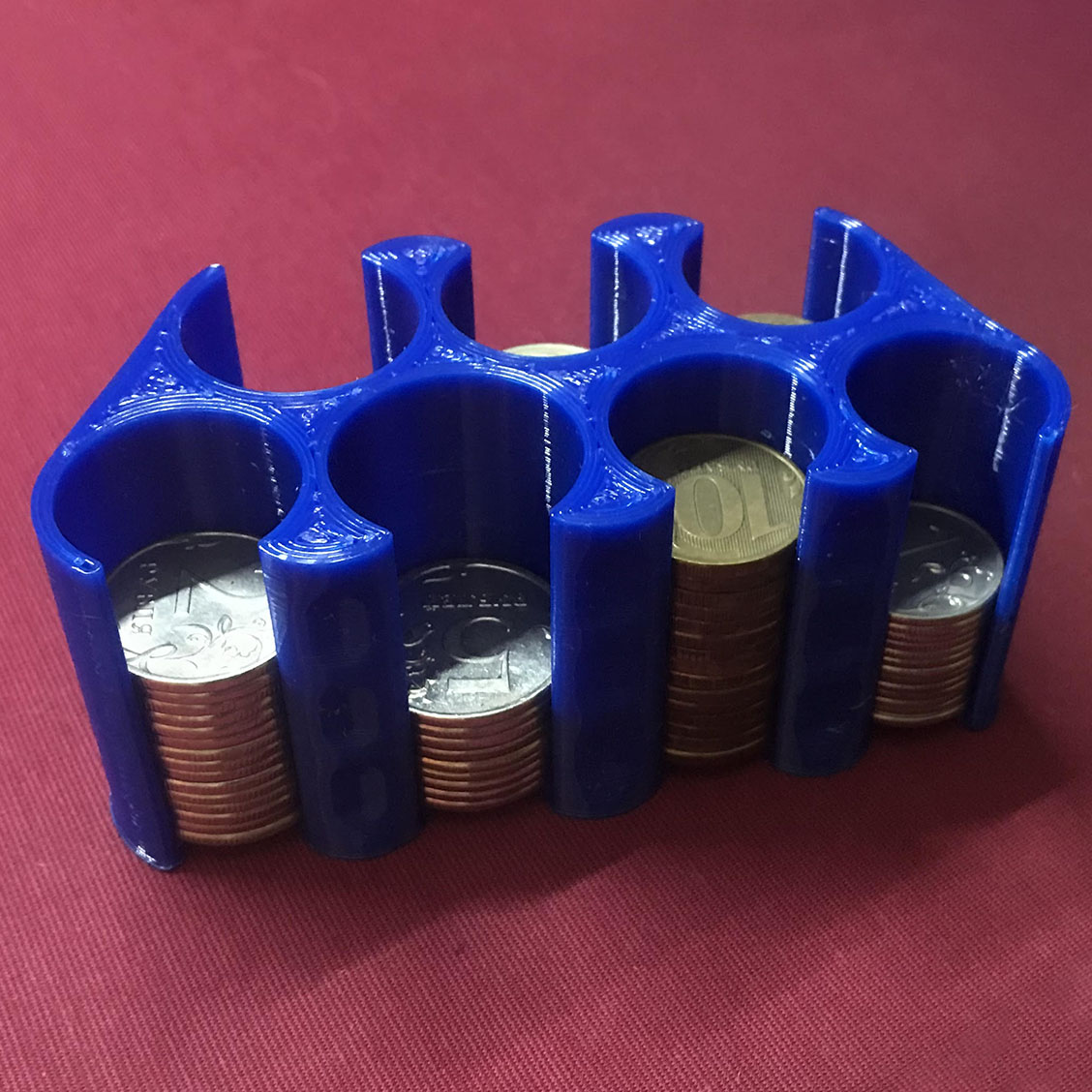 Bozuk para kutusu 1, 2, 5, 10 ruble (Plastik Aparattır!!!)