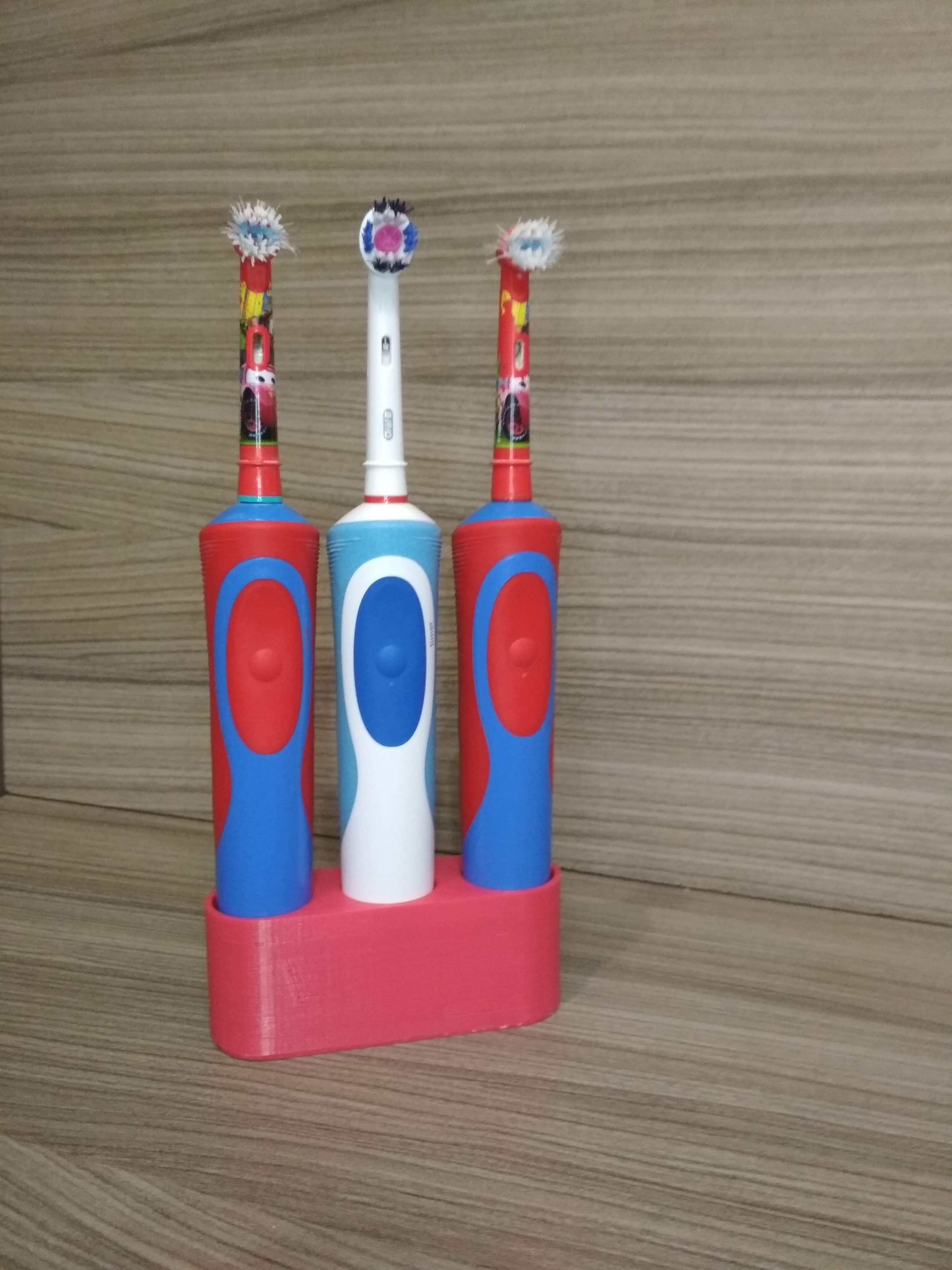 3 Oral-B diş fırçası için stand (Plastik Aparattır!!!)