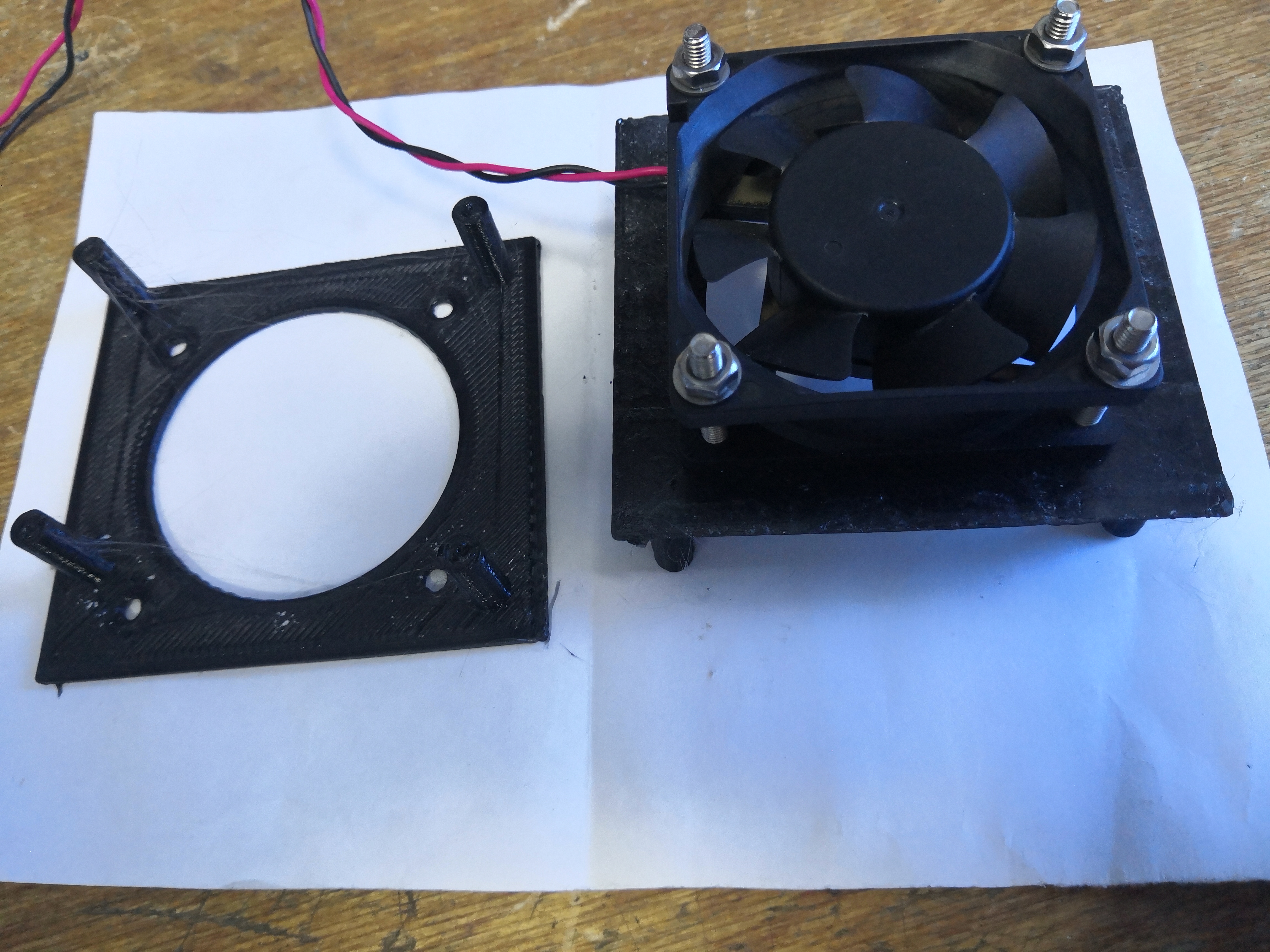 GTX-260 ekran kartı radyatörü (Plastik Aparattır!!!)