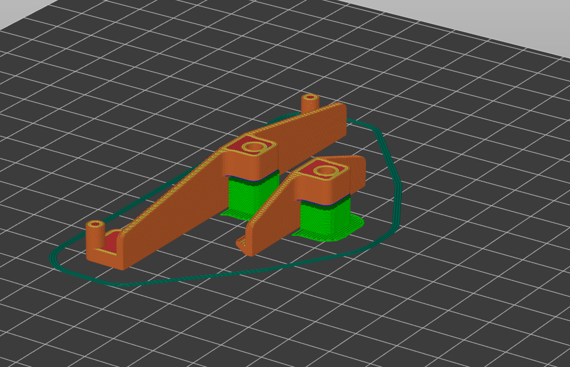 3d модель крепление вентилятора к радиатору процессора для 3d принтера ...