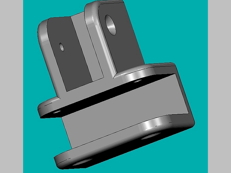 16 mm'lik parçalayıcıdan basit raflar ve küçük raflar üretimi için t-konektör (Plastik Aparattır!!!)