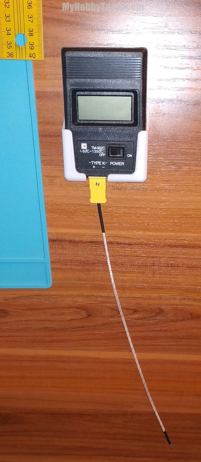 Sıcaklık Ölçer için Duvara Montaj Aparatı TM-902C (Plastik Aparattır!!!)