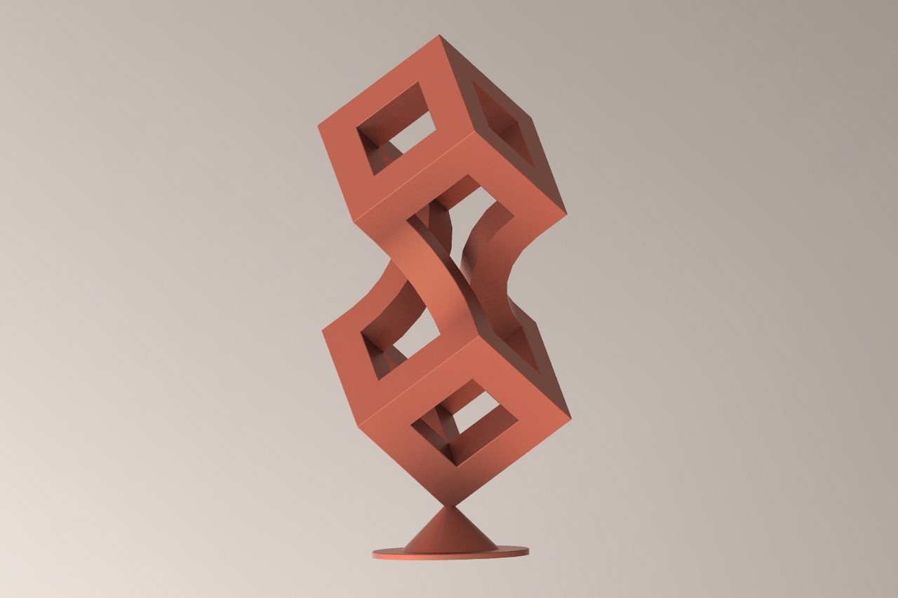 Geometrik heykel_11 (Plastik Aparattır!!!)