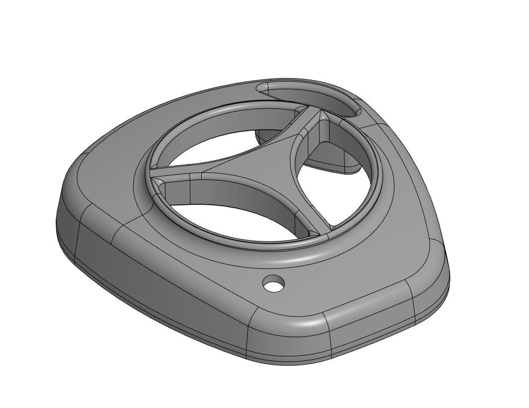 UAZ Anahtar Beden Patriot Anti -Lazhimaika'nın kapağı. (Plastik Aparattır!!!)