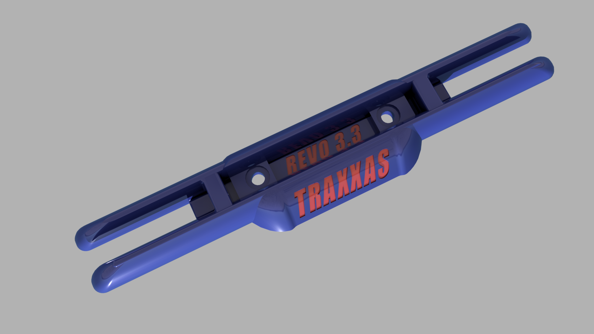 Radyo kontrollü araba Traxxas Revo 3.3'ün ön tamponu (Plastik Aparattır!!!)