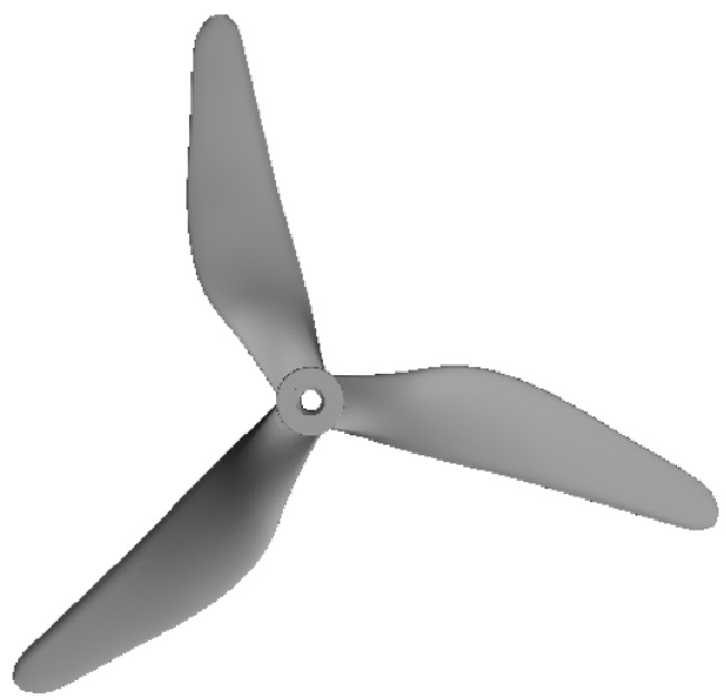 Bir quadrocopter için pervane 9x5 (Plastik Aparattır!!!)