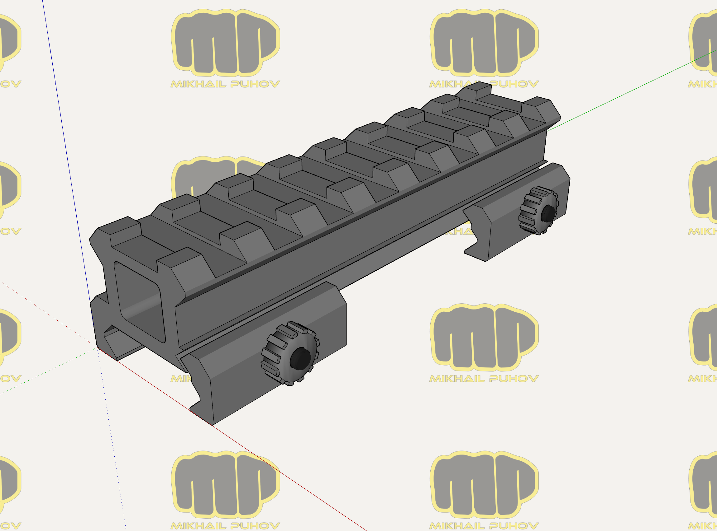 Yükseltme Veeber 015 Weaver - 15mm (Plastik Aparattır!!!)