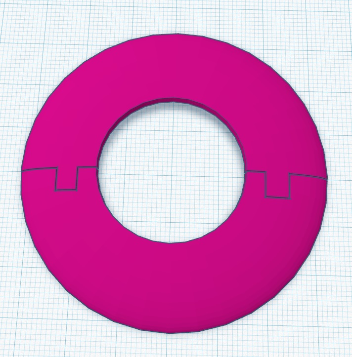 Borular için normal dekoratif kaide modeli. (Plastik Aparattır!!!)