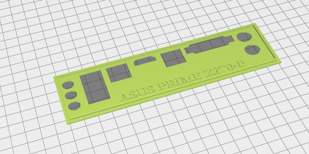 3d модель ASUS PRIME Z270-P I_O Motherboard для 3d принтера - скачать ...